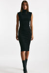 gonna in maglia nero elastico in vita women Dondup - 5