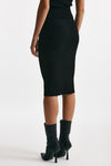 gonna in maglia nero elastico in vita women Dondup - 4