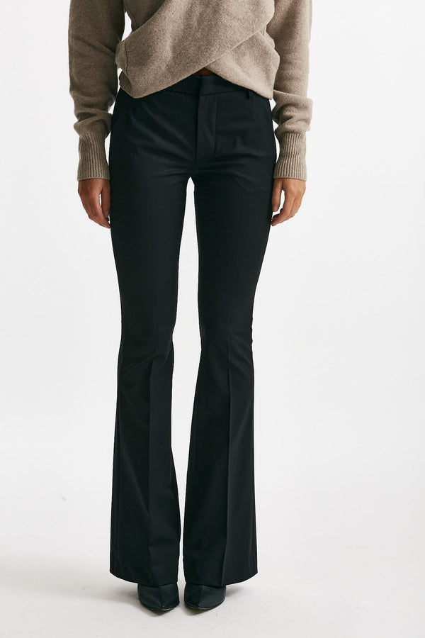 pantalone bootcut lexi nero women Dondup