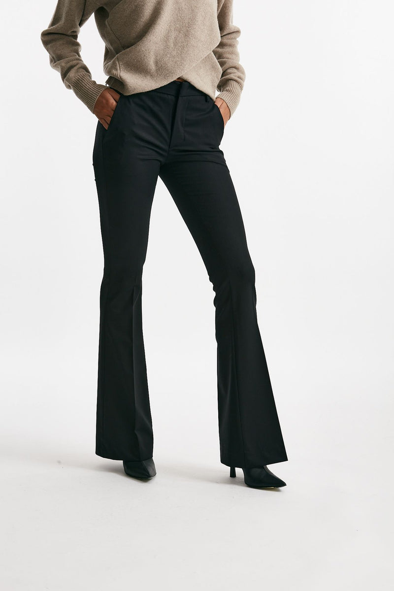 pantalone bootcut lexi nero women Dondup - 5