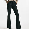 pantalone bootcut lexi nero women Dondup - 7