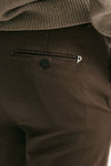 pantaloni nima loose in cotone marrone women Dondup - 7