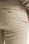 pantaloni nima loose in cotone beige panna women Dondup - 6