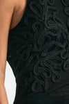 Top ricamato nero women Dondup - 5