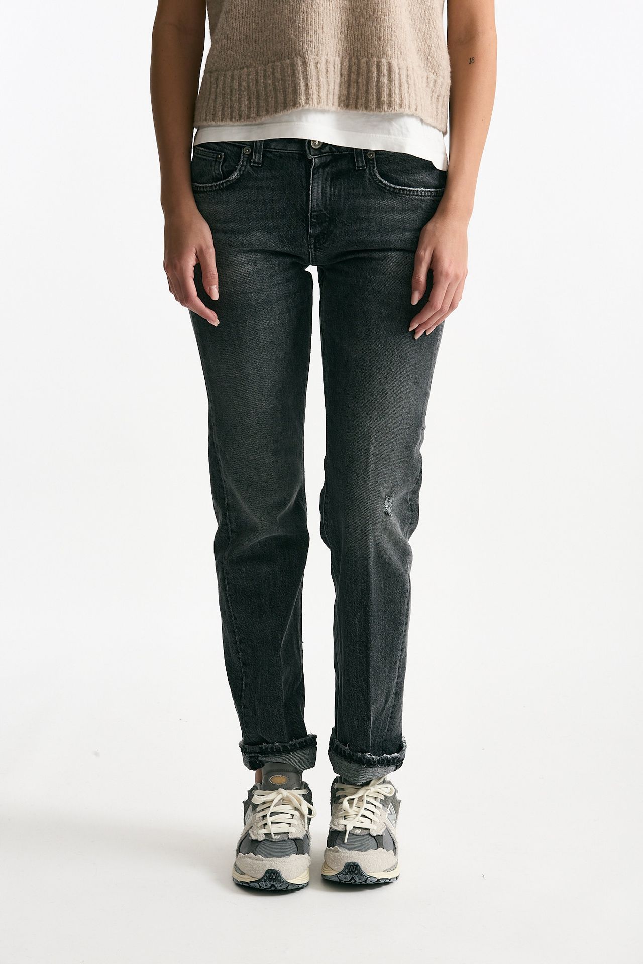 Jeans slim COCO Lavaggio grigio women Dondup - 2