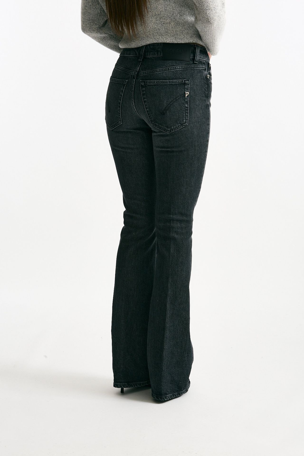 Jeans bootcut NEWLOLA lavaggio grigio women Dondup - 3