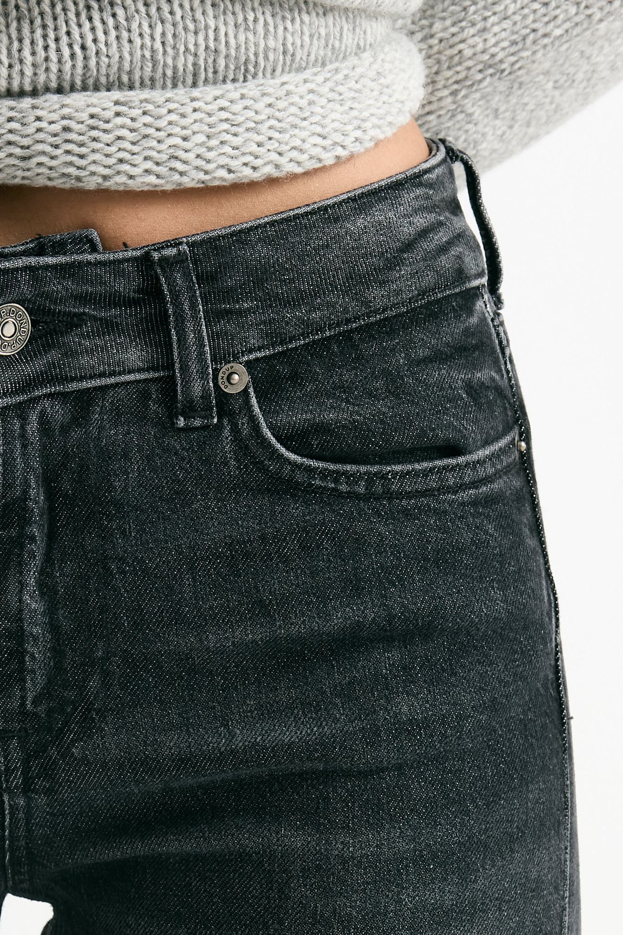 Jeans bootcut NEWLOLA lavaggio grigio women Dondup - 6