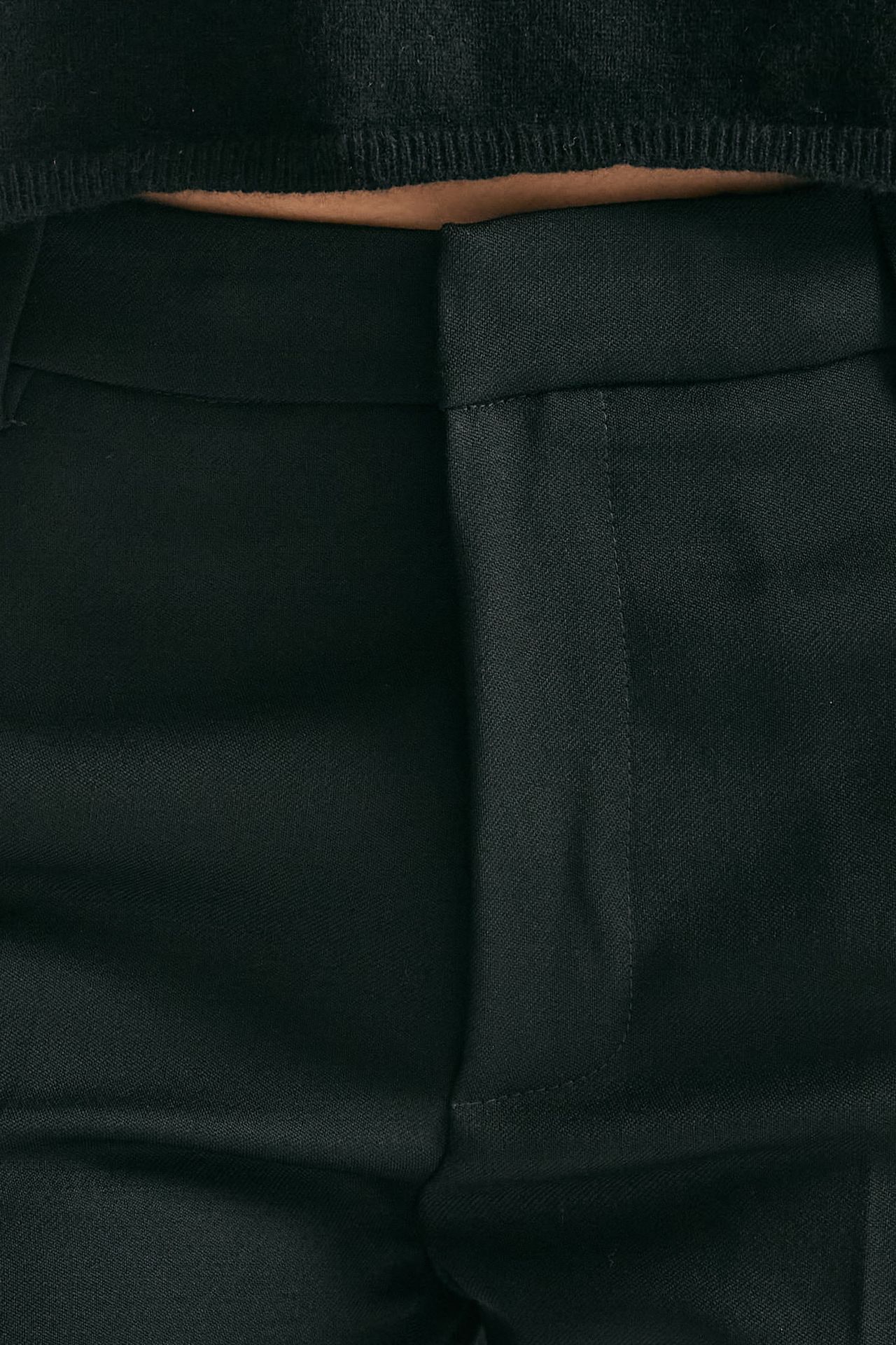 Pantalone NIMA ZIP in lana nero women Dondup - 5