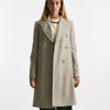 cappotto in panno di lana e cashmere beige women Fay - 9