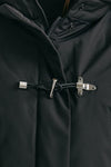 giaccone toggle in gabardina tecnica nero women Fay - 8