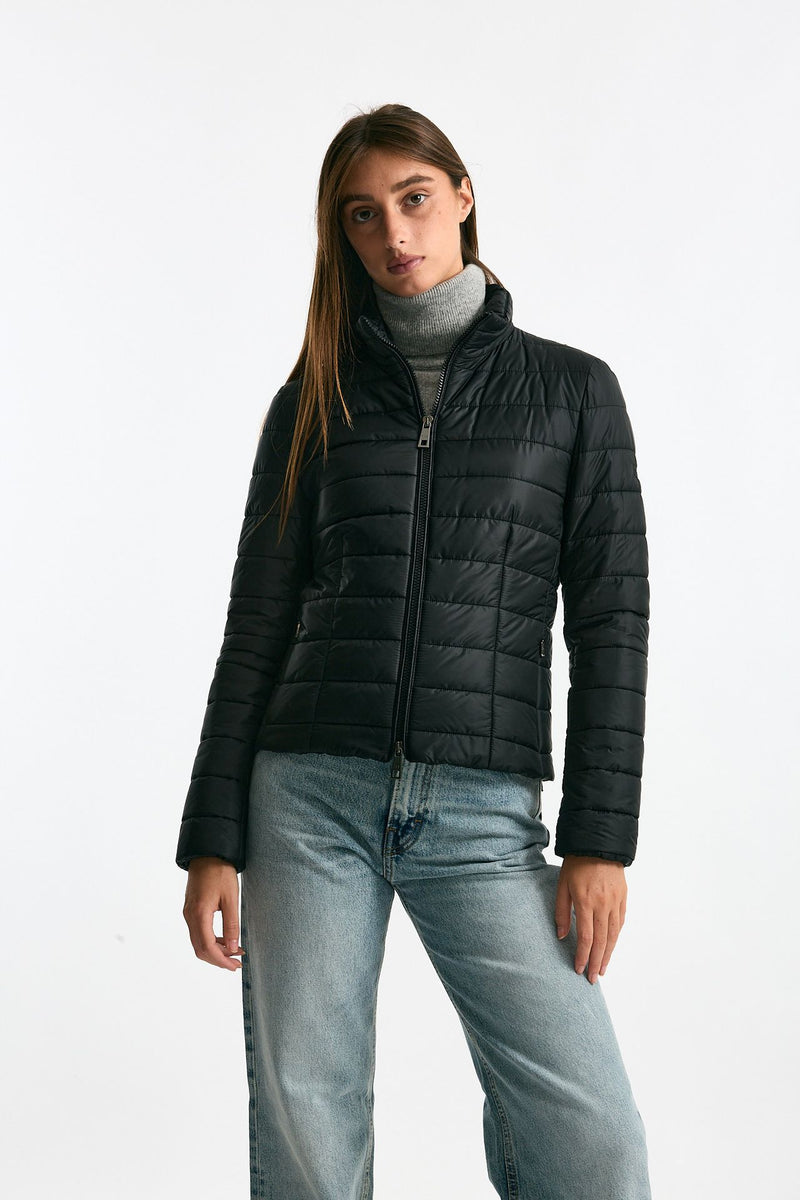 Cappa con giacca imbottita antracite women Fay - 9