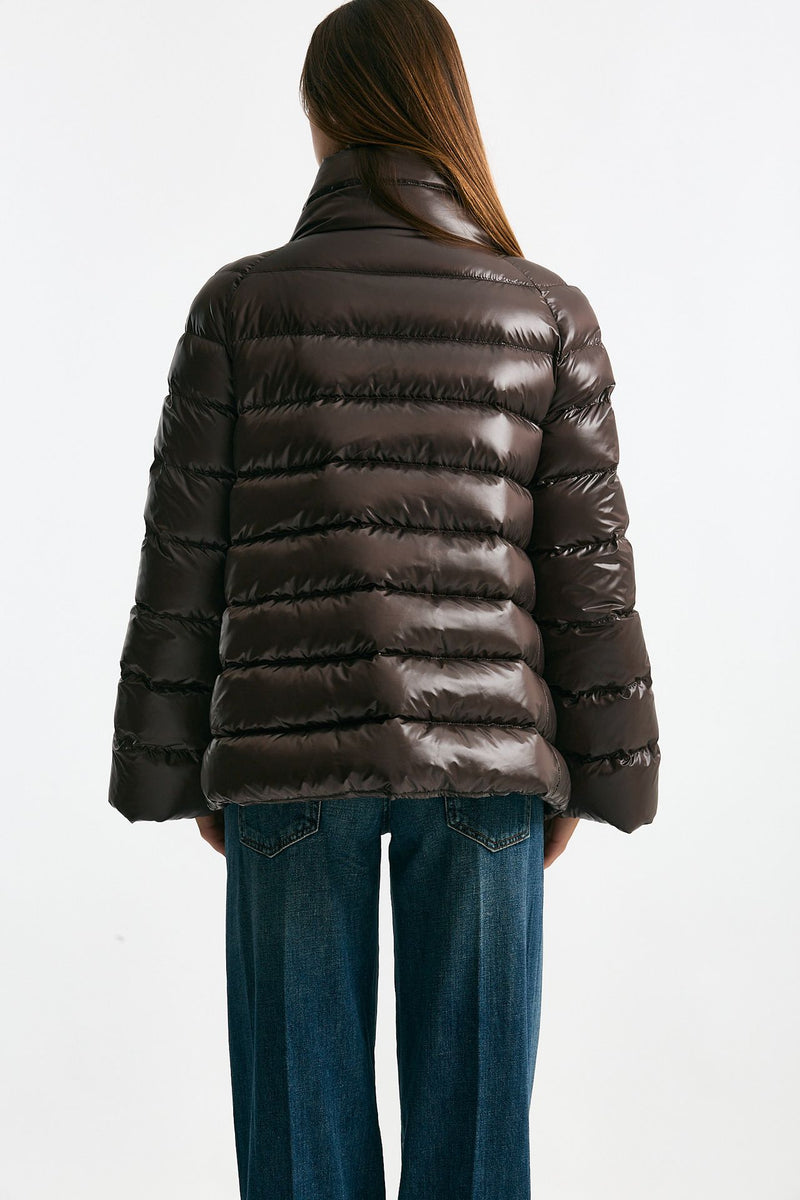 Piumino corto cioccolato women Fay - 3