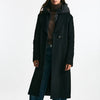 Cappotto double front in lana e cashmere nero women Fay - 10