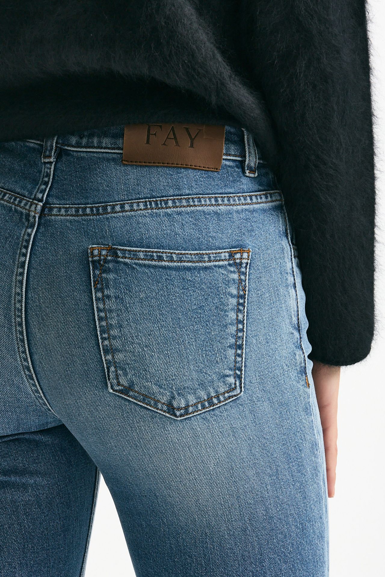 Jeans regular chiaro vita regolare women Fay - 7