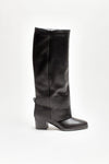 stivali georgina in pelle nera women Gia borghini - 1