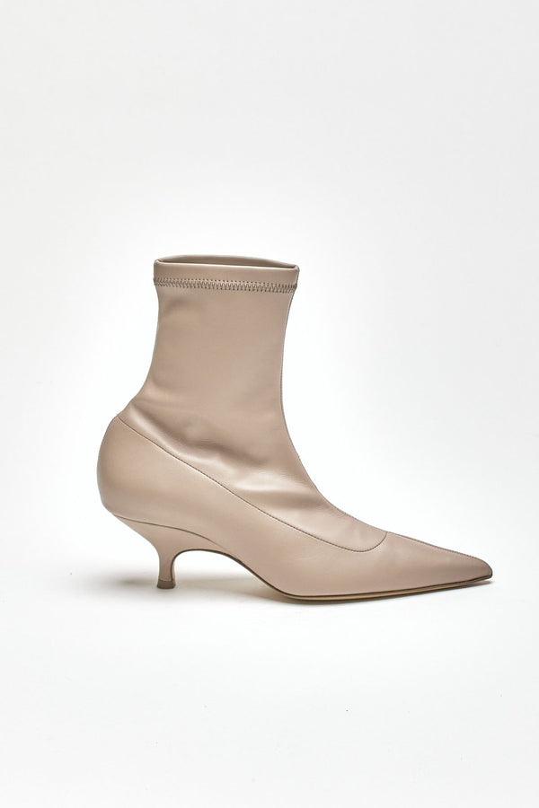 stivaletti mia in pelle sintetica beige women Gia borghini