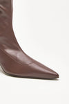 stivali hera in pelle sintetica cioccolato women Gia borghini - 5