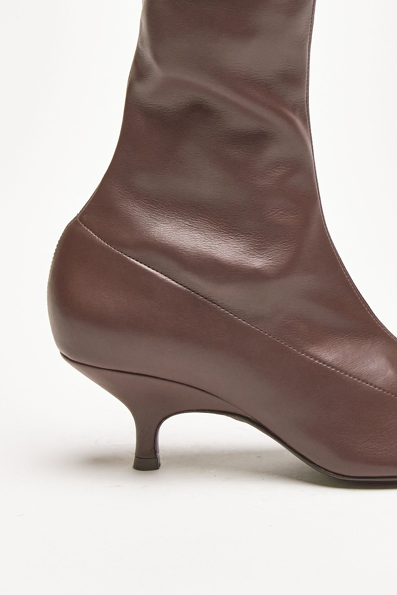 stivali hera in pelle sintetica cioccolato women Gia borghini - 6