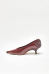 décolleté sloane in pelle bordeaux women Gia borghini - 4