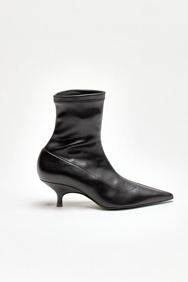 stivaletto mia in pelle sintetica nero women Gia borghini