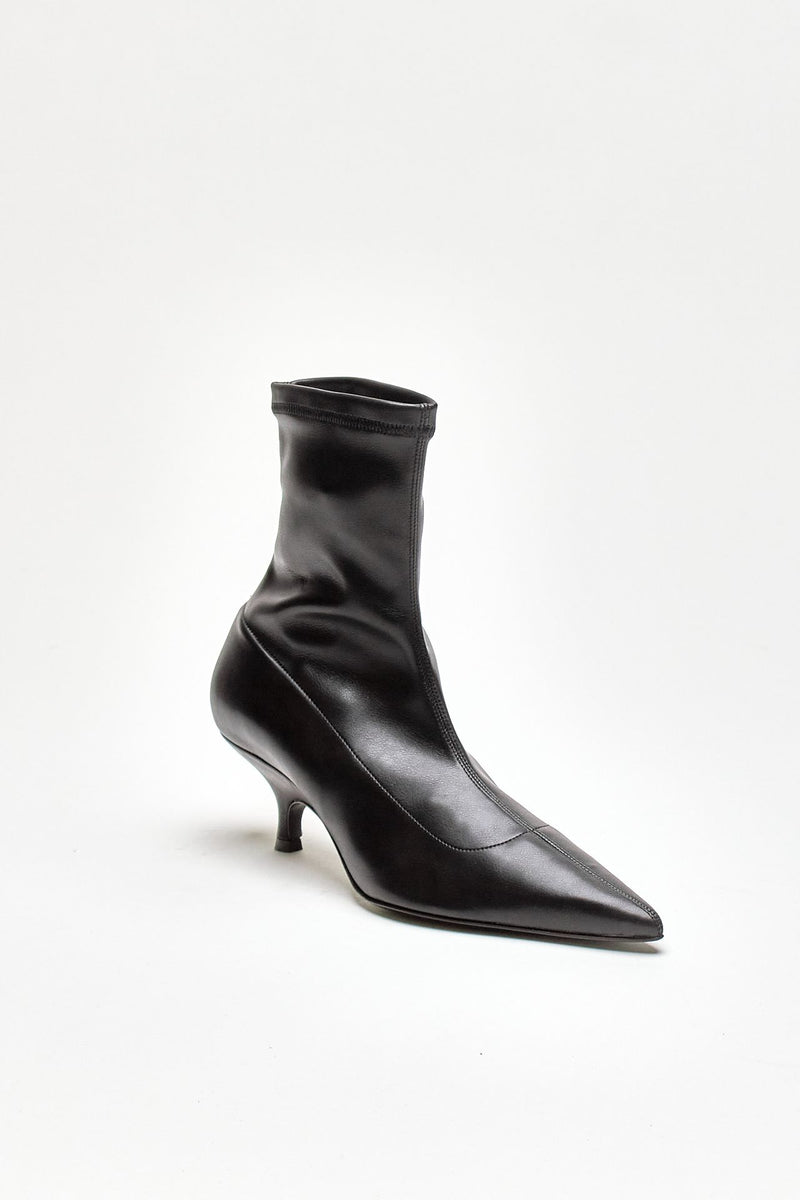 stivaletto mia in pelle sintetica nero women Gia borghini - 2