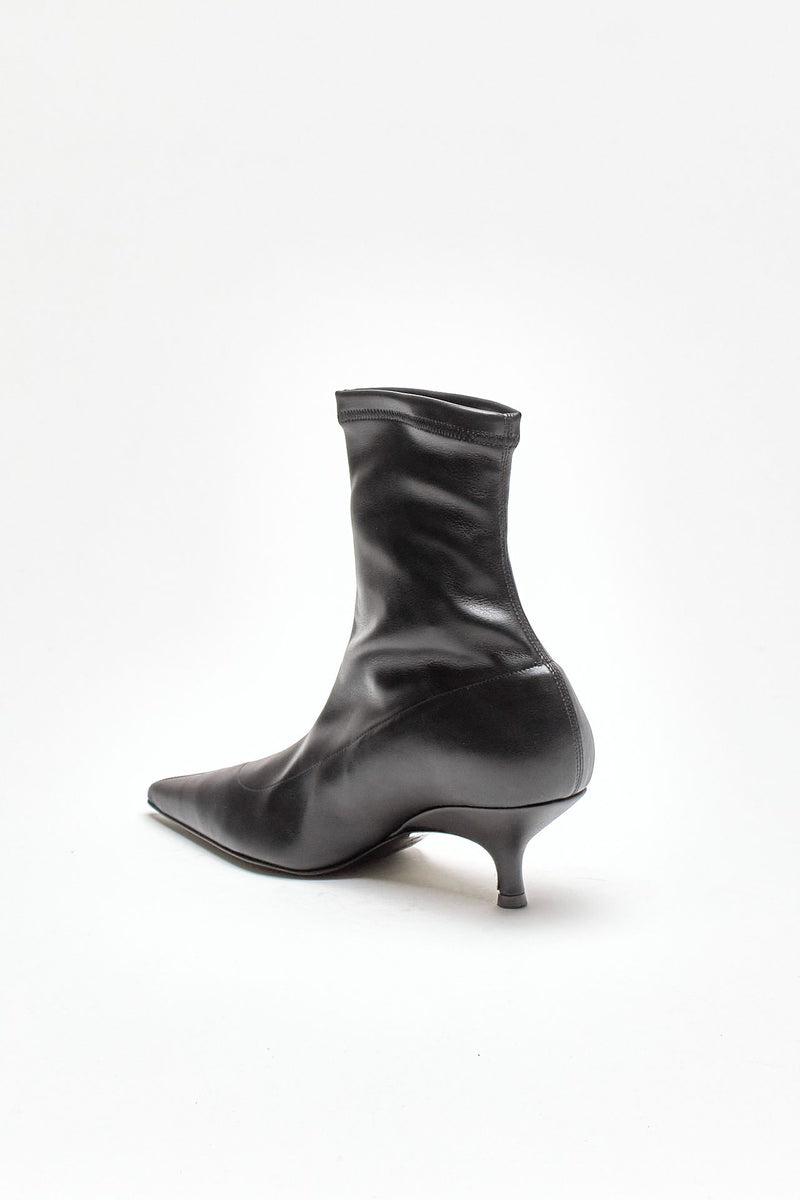 stivaletto mia in pelle sintetica nero women Gia borghini - 3