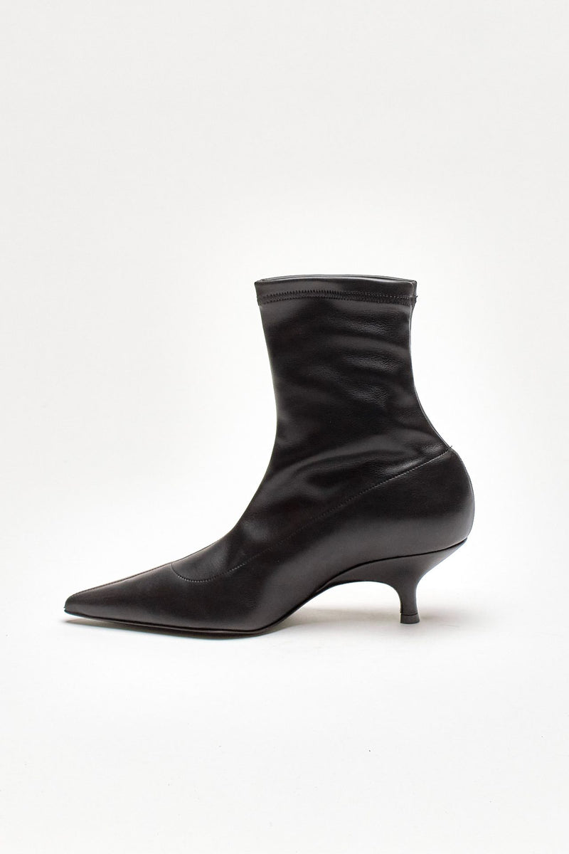 stivaletto mia in pelle sintetica nero women Gia borghini - 4