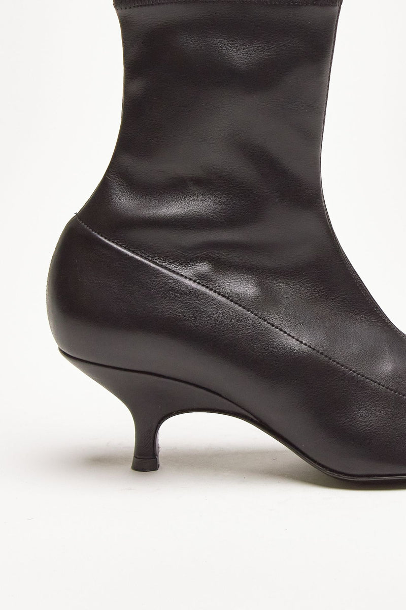 stivaletto mia in pelle sintetica nero women Gia borghini - 6