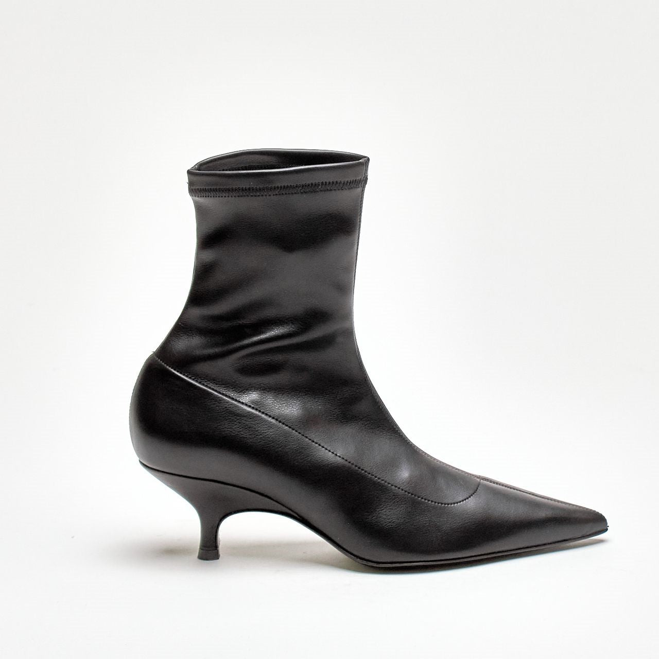 stivaletto mia in pelle sintetica nero women Gia borghini - 8