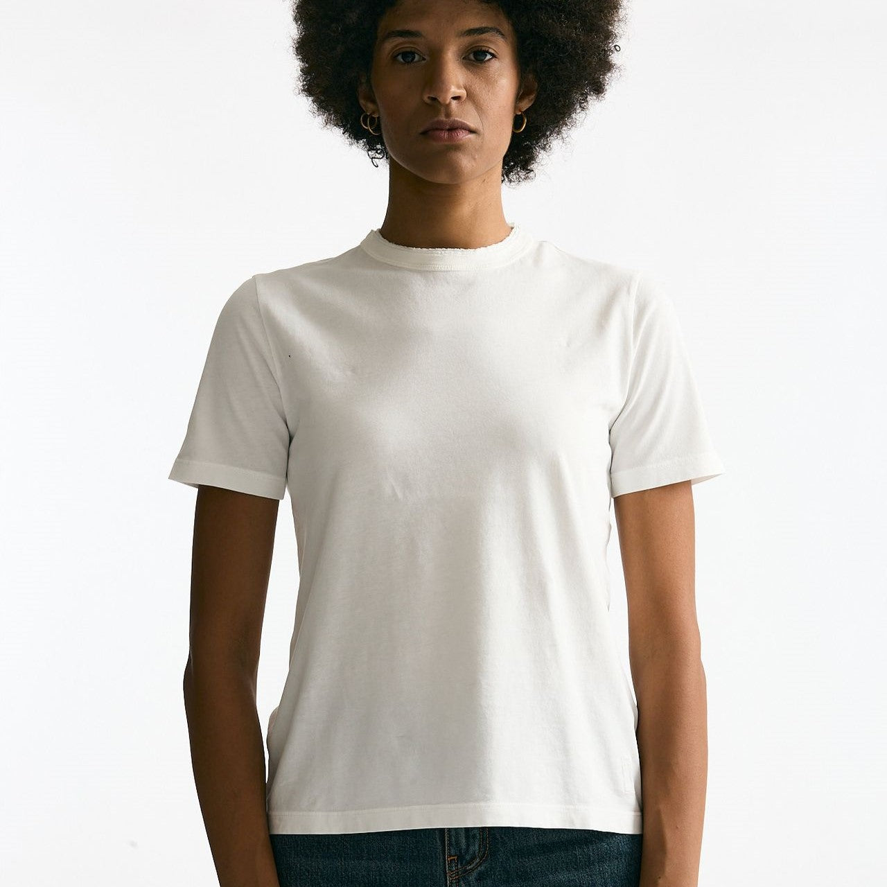 T-shirt basica bianco women Grifoni - 5