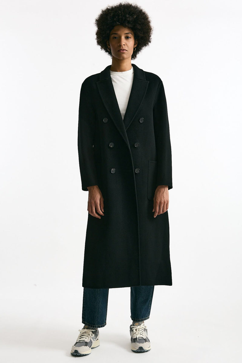 Cappotto doppiopetto nero women Grifoni - 1