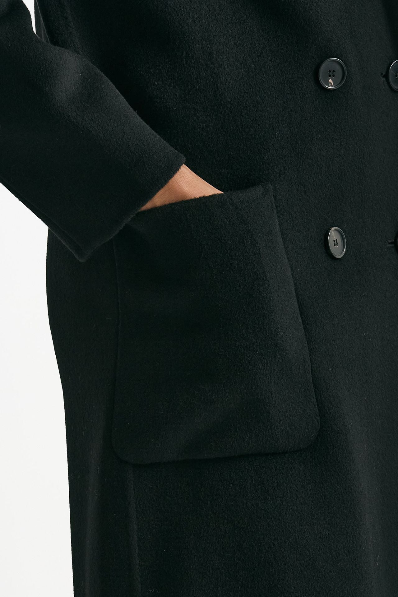 Cappotto doppiopetto nero women Grifoni - 7