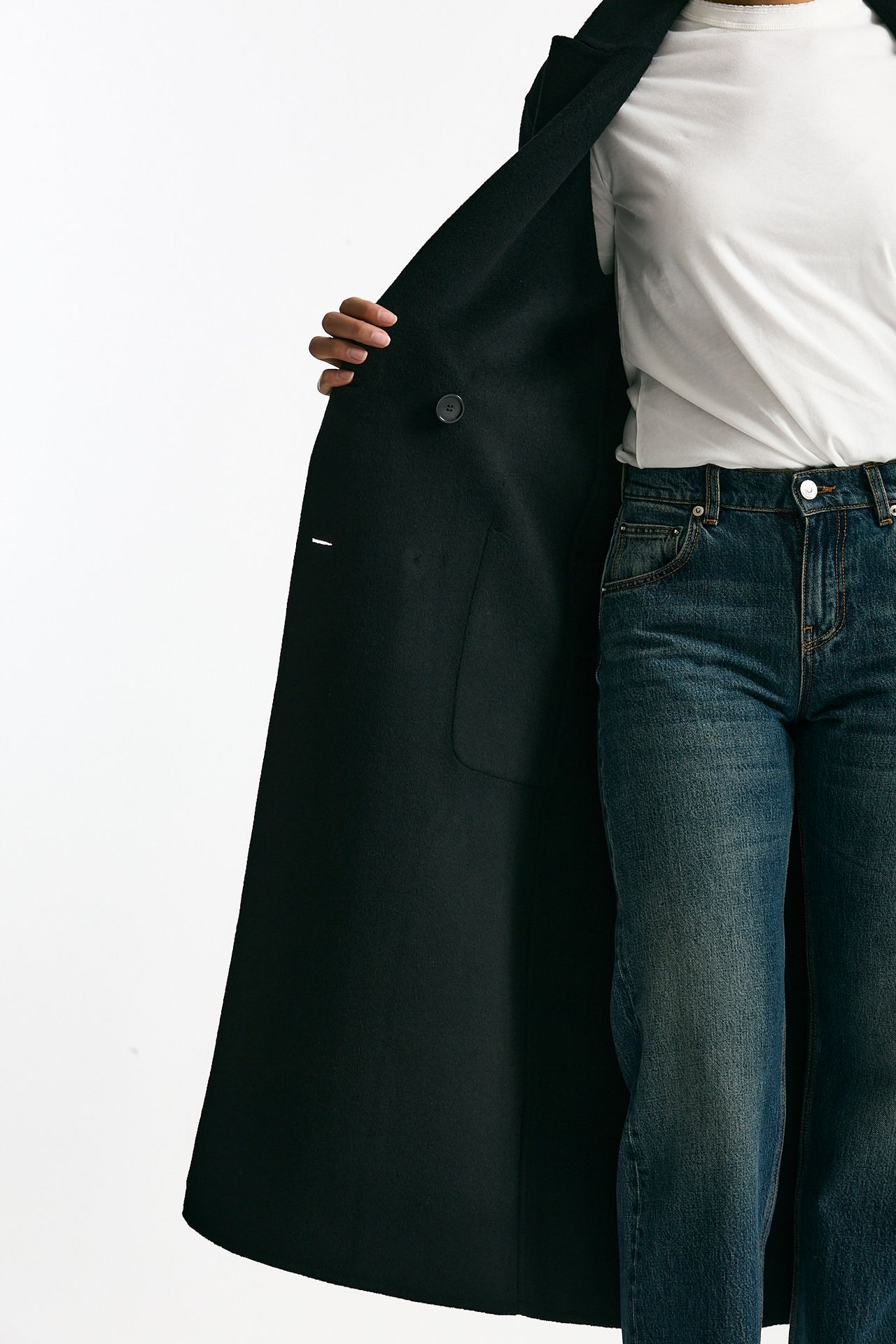 Cappotto doppiopetto nero women Grifoni - 8