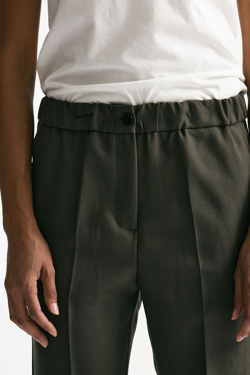 Pantalone morbido verde oliva women Grifoni - 3