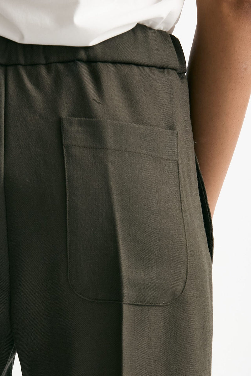 Pantalone morbido verde oliva women Grifoni - 5