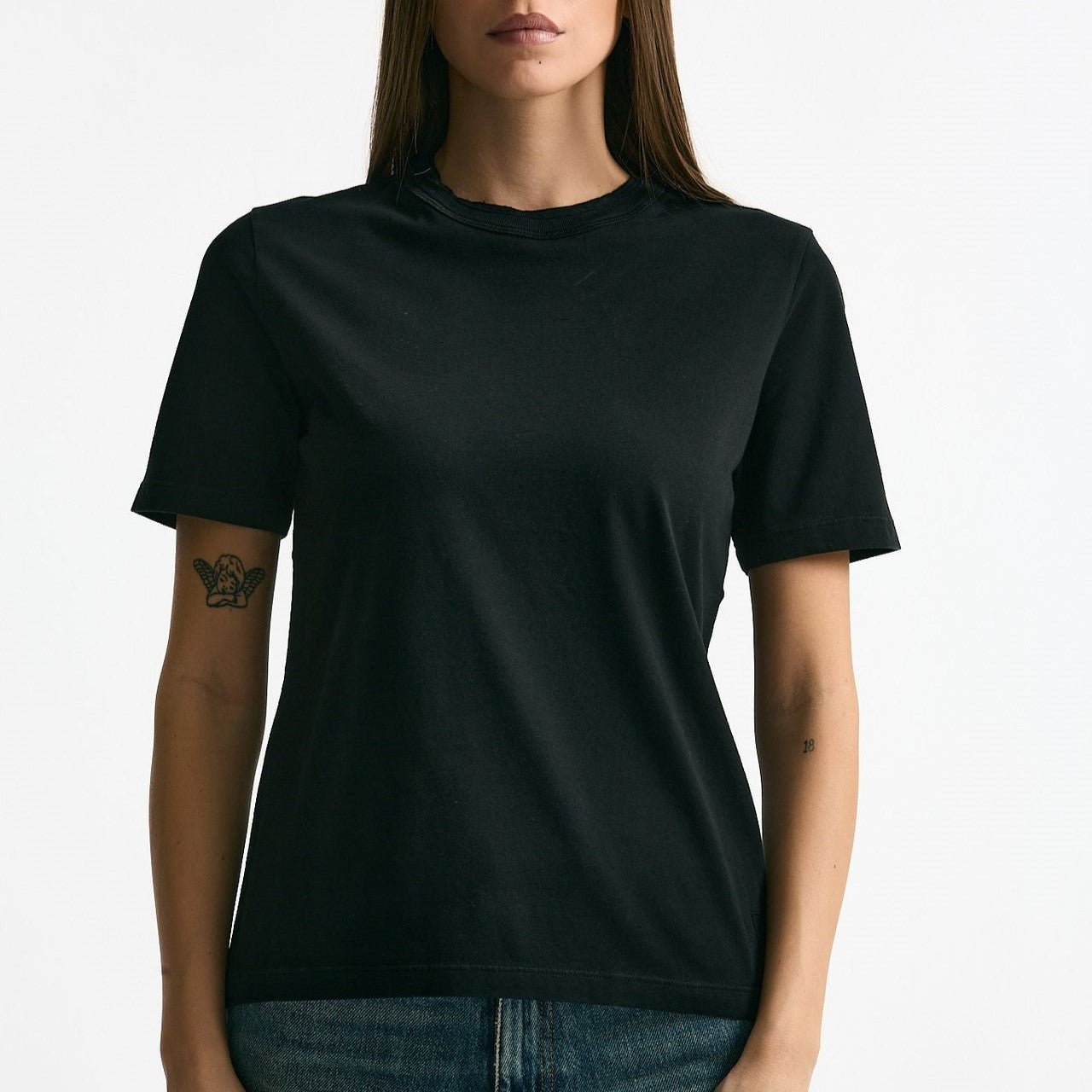 T-shirt basica nero women Grifoni - 5