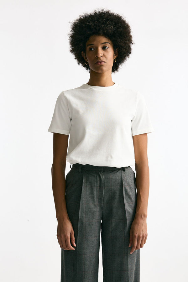 T-shirt basica bianco ottico women Grifoni