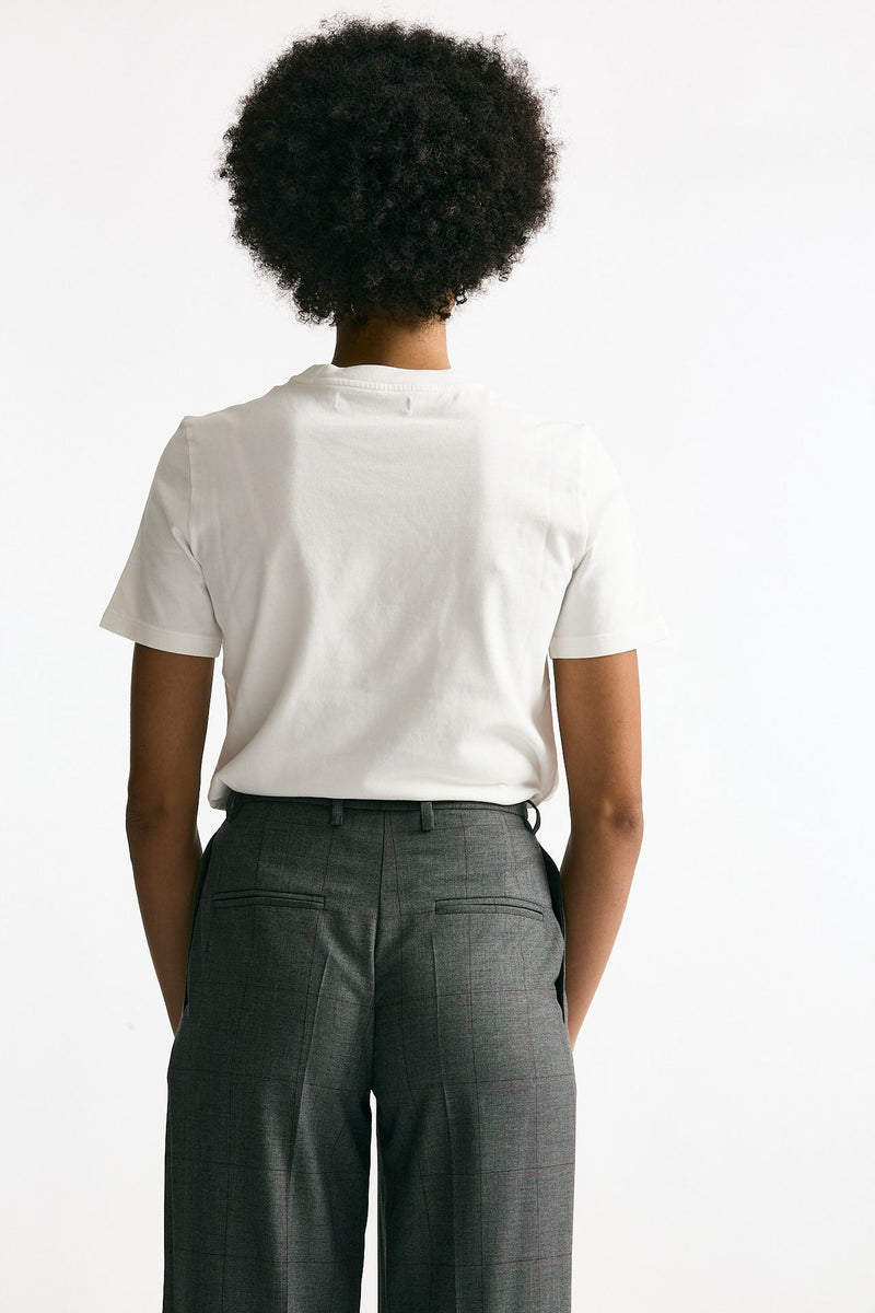 T-shirt basica bianco ottico women Grifoni - 3