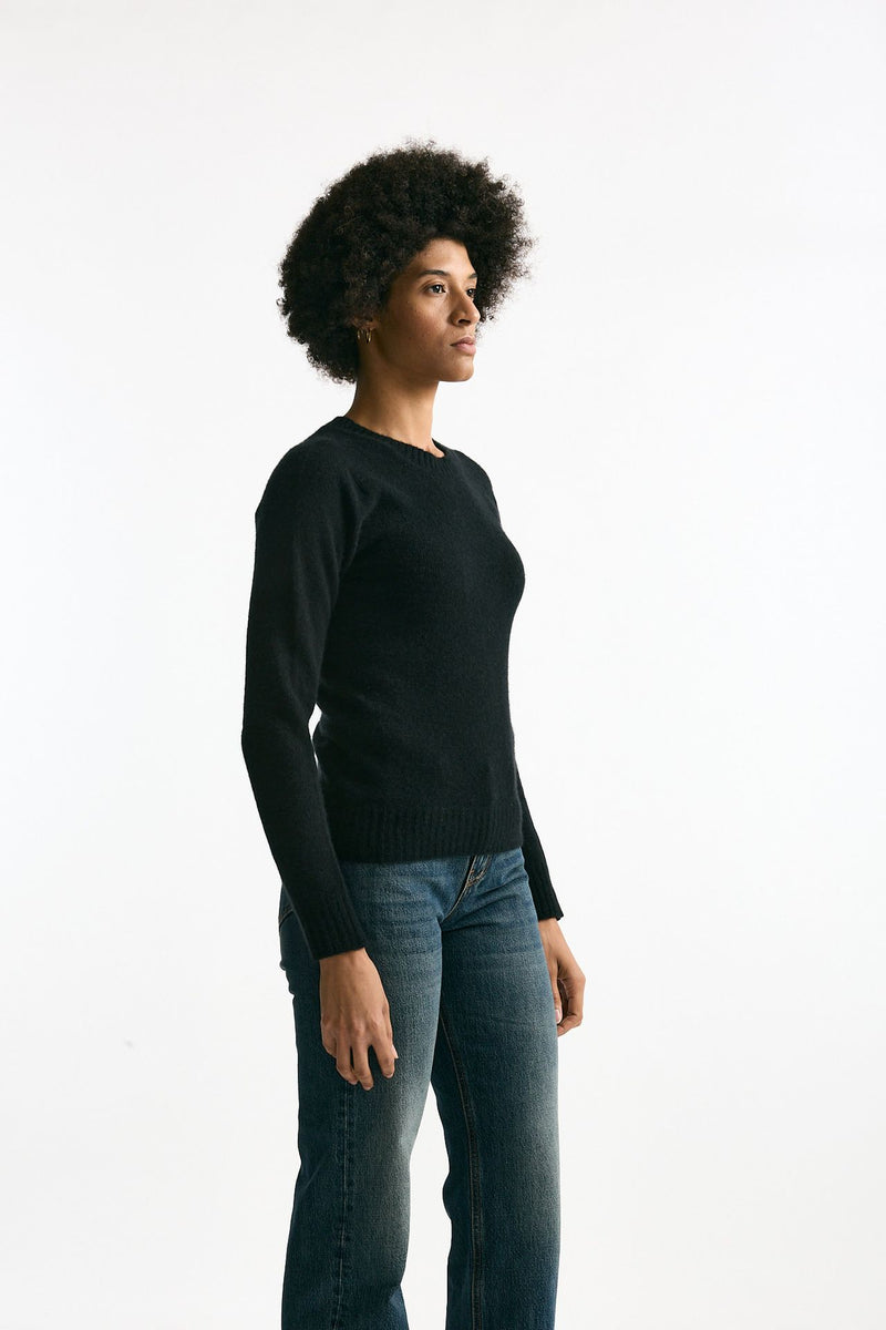 Maglia in cachemire e seta nero women Grifoni - 3