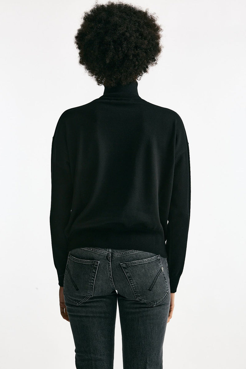 Maglia in lana rasata nero women Grifoni - 3