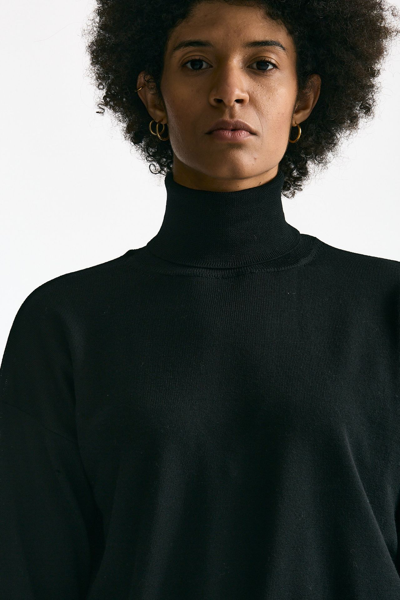 Maglia in lana rasata nero women Grifoni - 4