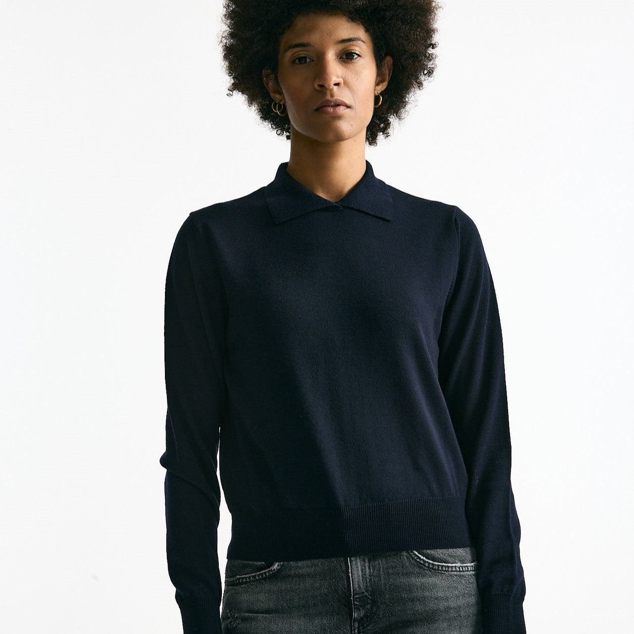 Maglia polo blu navy women Grifoni - 5