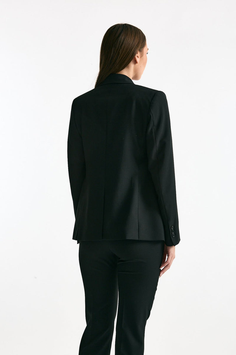 Tailleur in fresco lana nero women Grifoni - 5