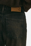 jeans palazzo korea lavaggio black brown women Haikure - 7