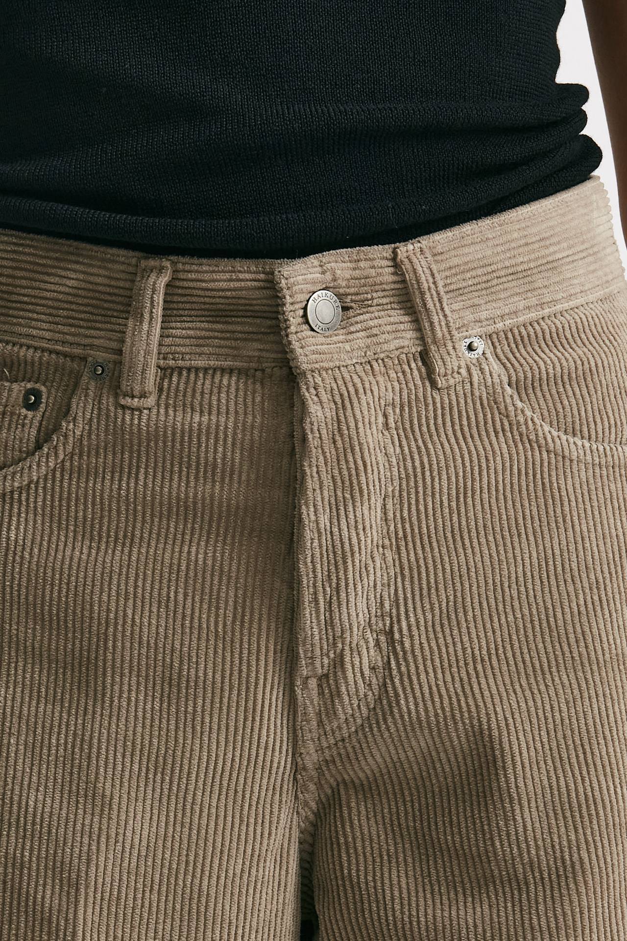pantalone bethany boy fit over tortora women Haikure - 4