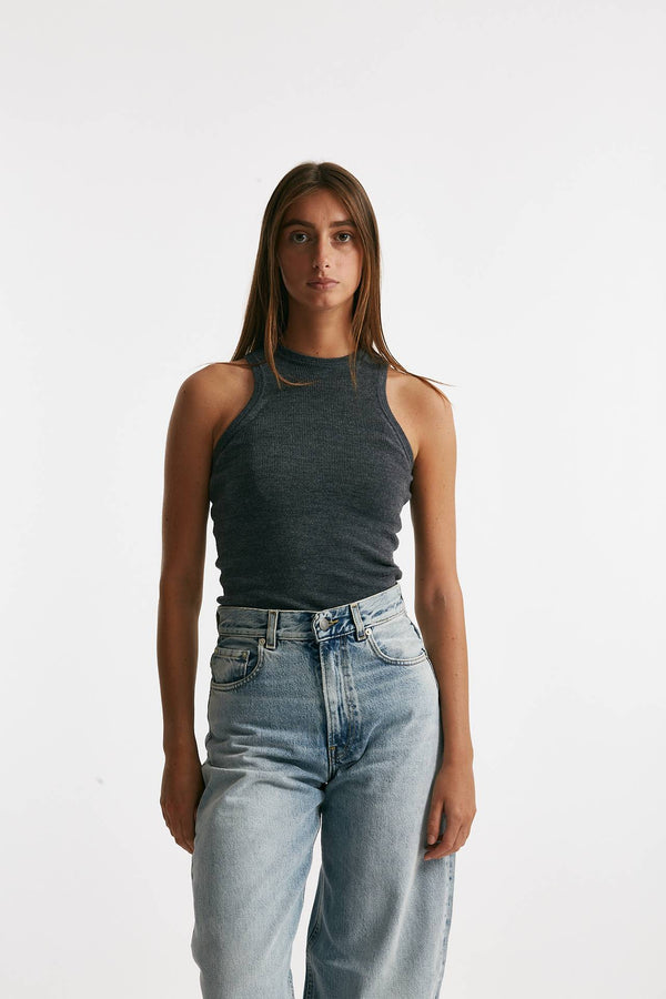tank top antracite women Haikure