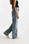jeans palazzo korea lavaggio chiaro women Haikure - 3