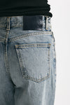 jeans palazzo korea lavaggio chiaro women Haikure - 6