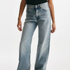 jeans palazzo korea lavaggio chiaro women Haikure - 7
