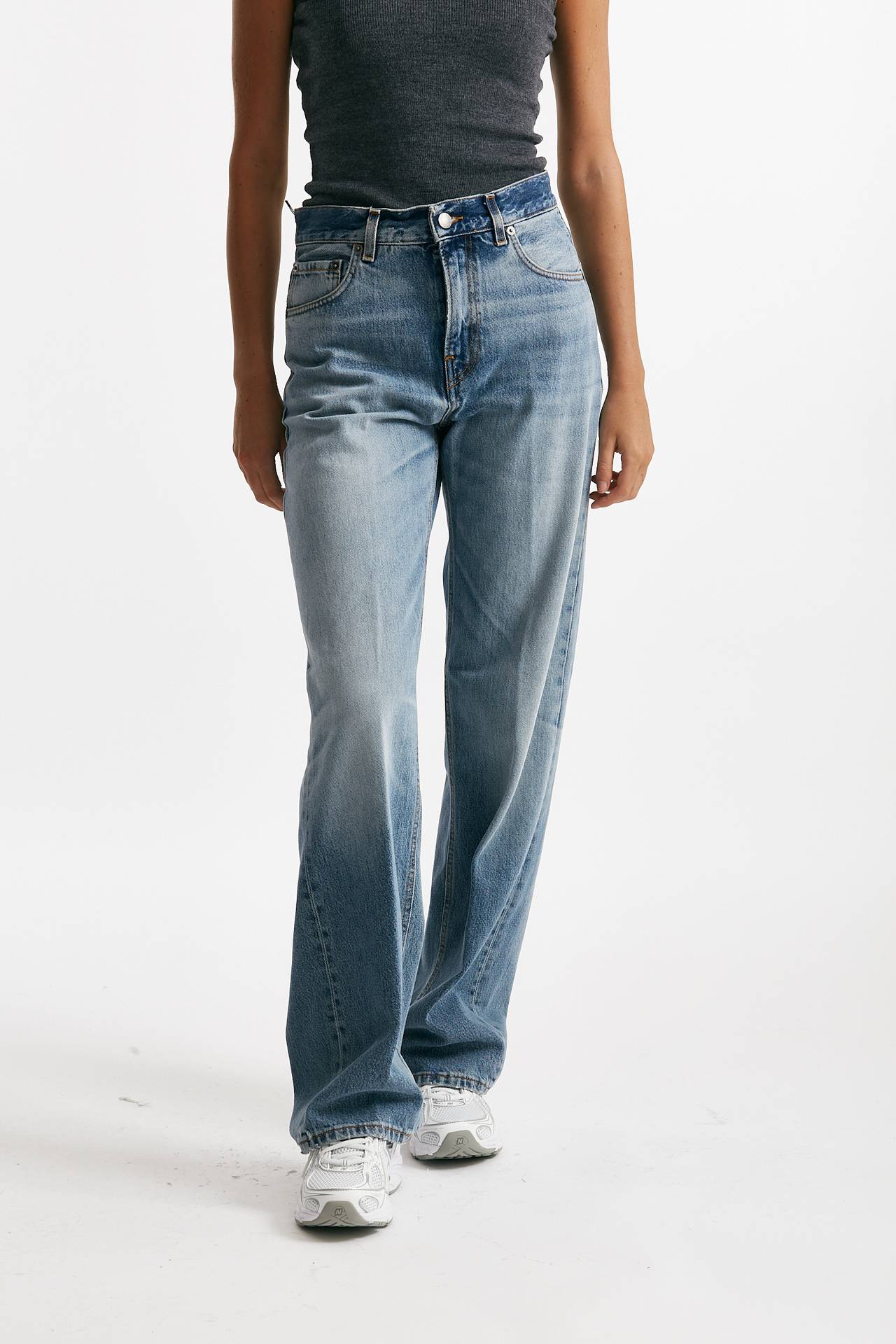 jeans boyfit bonnie lavaggio medio chiaro women Haikure - 1